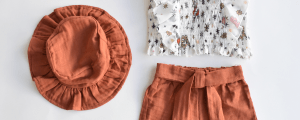 Sunshine Sparkle Girls Casual Set