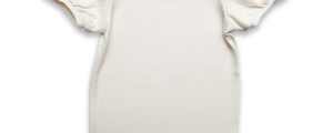 Kids Bamboo Puffed Sleeve T-Shirt | Cream