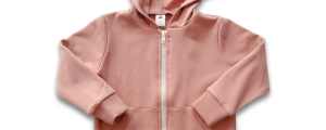 Youth Bamboo Fleece Zip-Up Hoodie | Terracotta