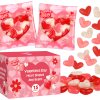 15 Pack Valentines Day Jelly Beans – Bulk Heart Shapead Candy – Strawberry, Tutti Frutti, Raspberry Delicious Flavors – Valentine Love Candie's