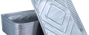 Rhino-Foil - 1/2 Size Aluminum Foil Sheet Cake Pan - 1502