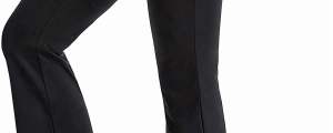 Flare Leggings for Women, Bootcut Yoga Pants with Pockets, Tummy Control Workout Pants Non-See-Through