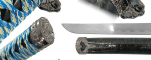 Dragon Edge Three Sword Katana Sword Set With Stand