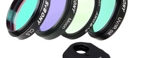 SVBONY 1.25''/ 2" Filter UHC+CLS+Moon+UV/IR Cut Filter, Astronomy Telescope Monocular Astronomical Observations