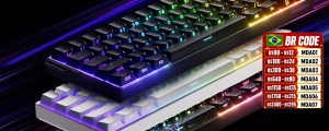 Akko MonsGeek FUN60 Mechanical Keyboard Magnetic Switch 60% Gaming Keyboards Rapid Trigger 0.01mm 8K ARGB HE/TMR Custom Keyboard