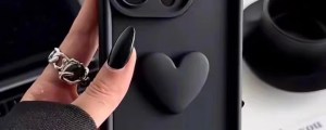 Cute INS 3D Love Heart Silicone Phone Case For iPhone 11 12 13 14 15 16 17 Air Pro Max 7 8 Plus SE2022 Shockproof Candy Cover