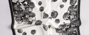 Women's silk scarf