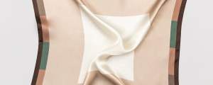 Women's silk scarf