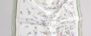 Women's silk scarf