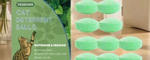 Cat Deterrent Balls for Garden Cat Repellent Keep Cats off Lawn Yard Garden Indoor Cat Deterrent Tablets Pet Training Supplies