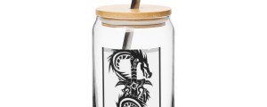 Can-shaped glass