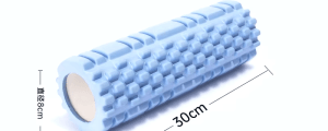 30Cm Yoga Column Foam Fitness Muscle Training Pilates Sports Massage Foam Roller Grid Trigger Point Therapy Home Gym Exercise