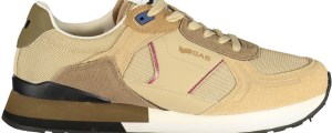 GAS MEN'S BEIGE SPORTS FOOTWEAR