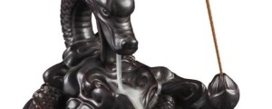 Backflow Incense Burner Incense Holder Auspicous Dragon Waterfall Aroma Furnace China Ceramic Crafts Zen Home Decor