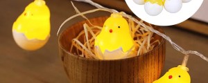 Easter String Light Easter LED String Light Candling Light for Chicken Eggs Lights Eggshell Chickens Themed Festive Decorative