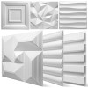 house wall renovation geometric 3D wall panel non-self-adhesive 3D wall sticker art ceramic tile wallpaper room bathroom ceiling