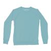 Women's Plain Crew Sweatshirt, Teal