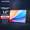 VCHANCE 14'' Portable Oled Monitor 3840x2400 16:10 500Nits HDR Metal Frame Travelling Display for PC Xbox Switch ps5 Macbook