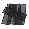 3/5pcs PVC Dust Filter Universal DIY Shield Back Plate For Computer Chassis I/O 2022
