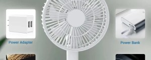 Foldable Retractable Mini Desk Fan USB Rechargeable Portable Small Electric Fan With Built In Phone Stand Storage Design For Off