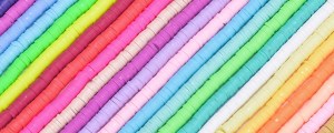 350pcs 6mm Flat Round Polymer Clay Beads Loose Spacer Beads for Jewelry Making DIY Needlework Bracelet Necklace Earrings